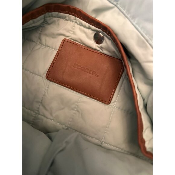 Ecoalf Blue Purse Utility Bag Multiple Zip Pockets Detachable Shoulder Strap - Picture 6 of 8